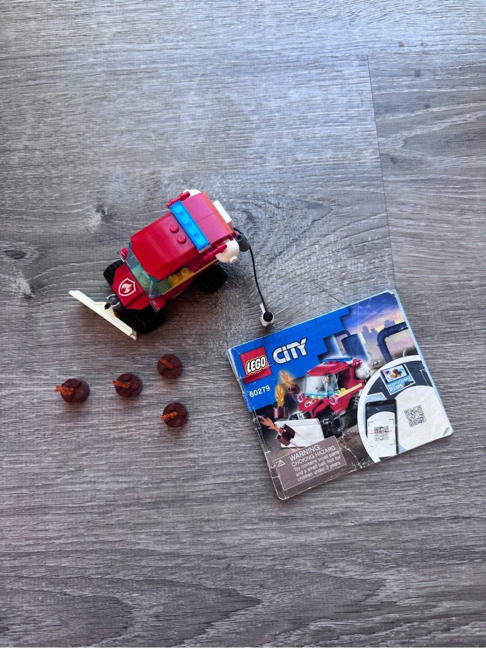 Lego 60279 fire hazard truck